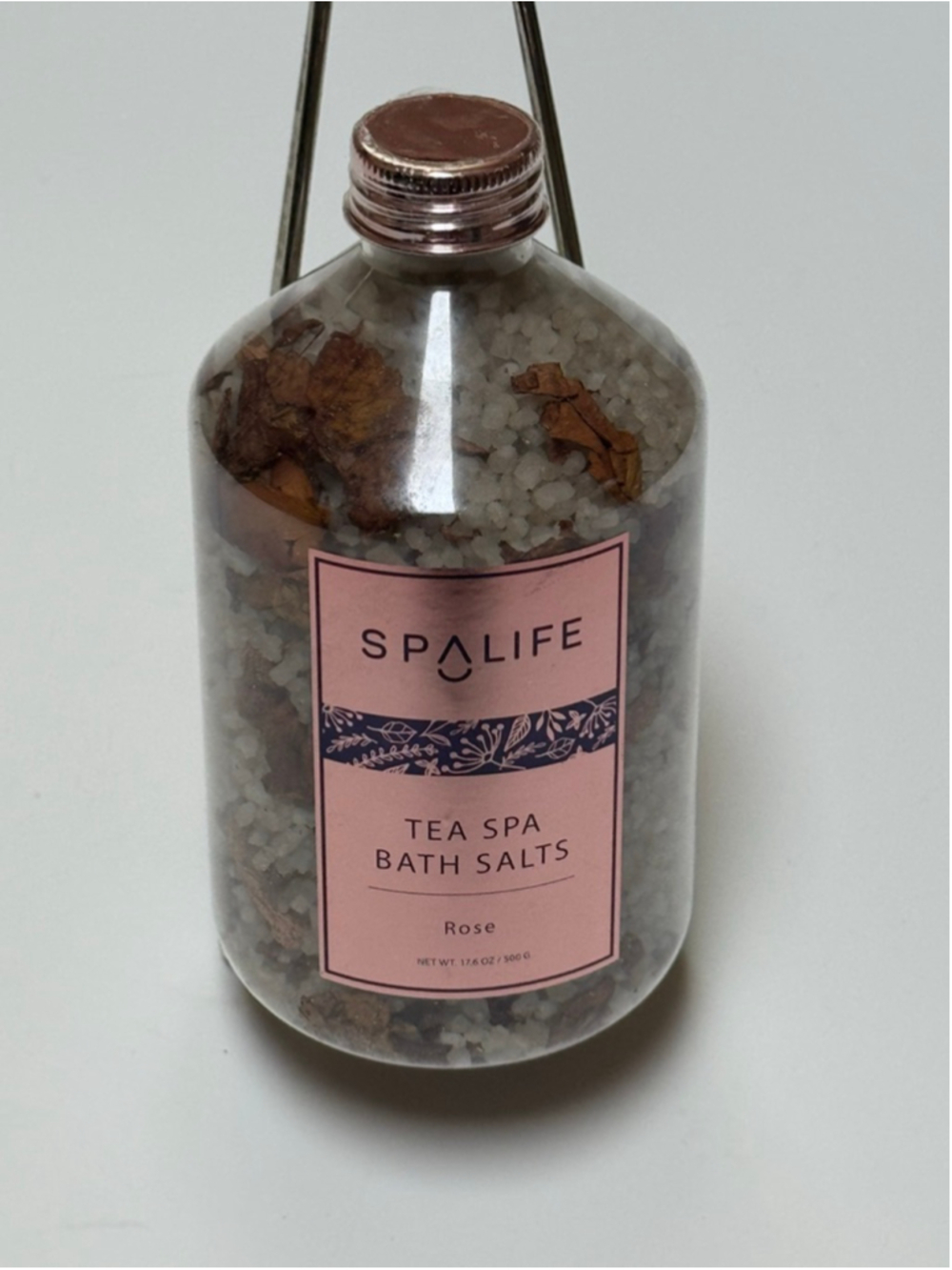 My Spa Life Spalife ROSE Tea Spa Bath Salts 17.6 oz., 500 gr. New